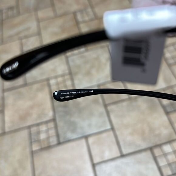 Tom ford Anouk 02 Sunglasses 60-16 Black Silver with Blue Gradient UV Fade NWT - Picture 14 of 17